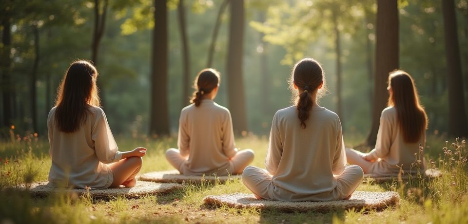 Séjour méditation pour lâcher prise, yoga dans la nature